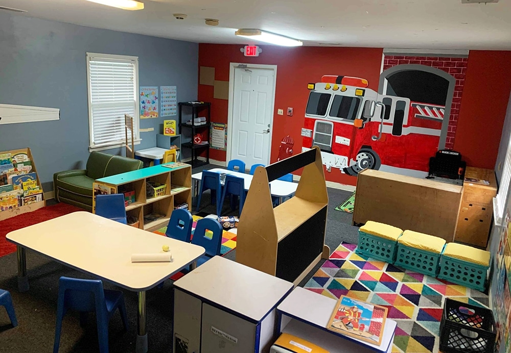 Spacious, Colorful Classrooms That Inspire Curiosity & Discovery